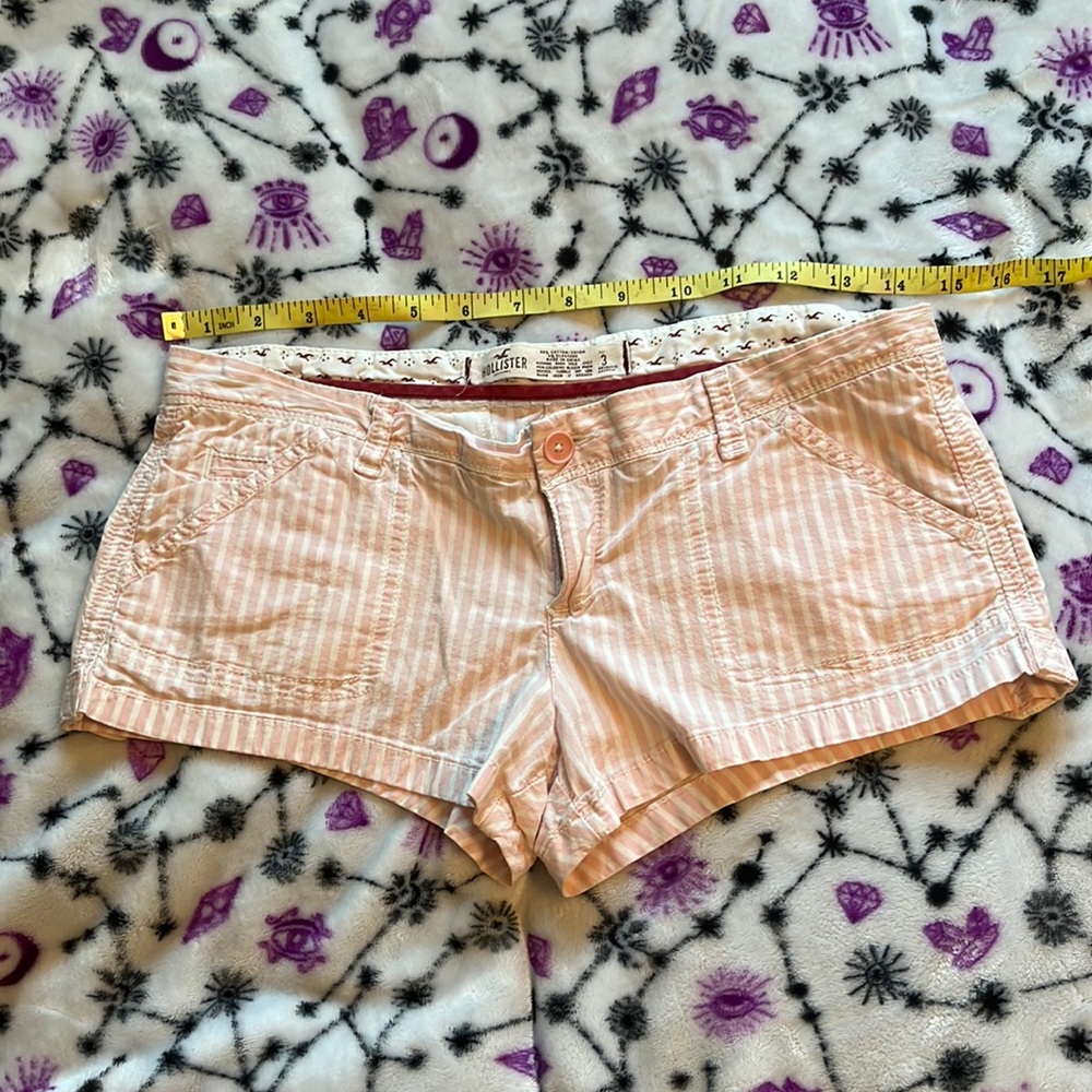 PINK HOLLISTER BOOTY SHORTS